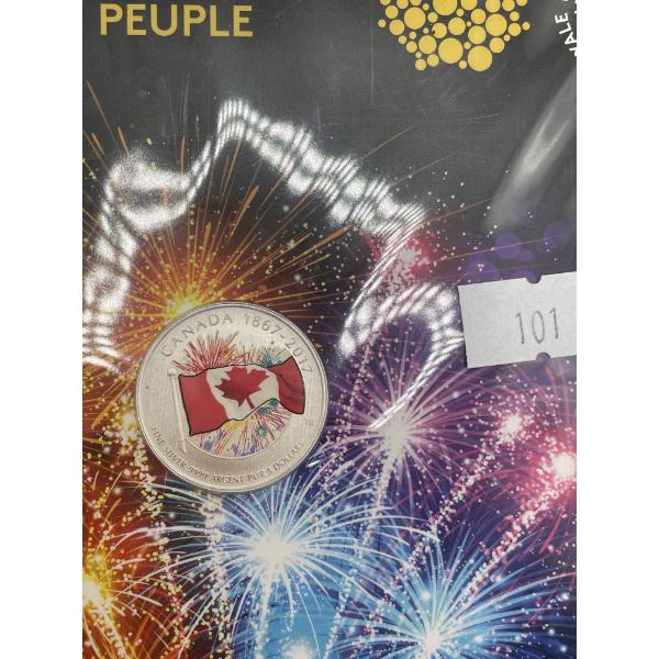 2017 $5 Fine Silver Canadian Coin