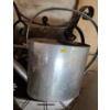 Image 3 : Two Metal Pot Holders 14" Diameter Top, 17 T, Portable Halogen Work Light, Watering Can and More!