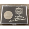 Image 1 : 1968 Canadian Dollar Encased in Nikko 25th Anniversary Presentation Acrylic