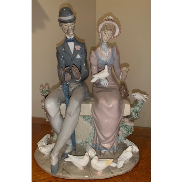 LLADRO 'A Quiet Afternoon' Stunning Sculpture -  9W, 7D, 12T