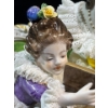 Image 5 : Meissen Dresden China Figurine 9Wx6Dx8H (CANNOT SHIP)