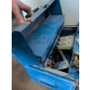 Image 6 : Metal "Beach" Multi Tiered Tool Box w/ Contents 