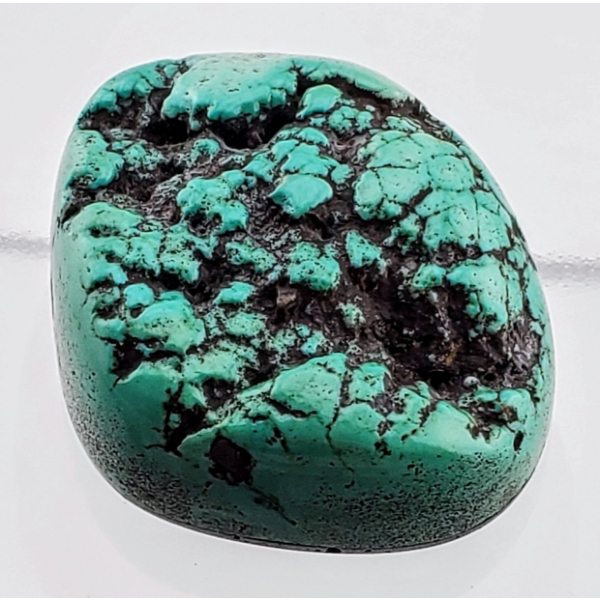 Seafoam Turquoise (64.7 ct, 31×24.5 mm Baroque)
