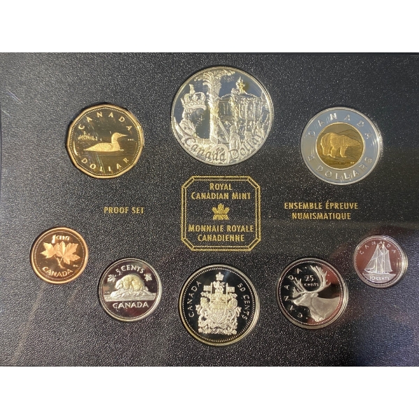 Royal Canadian Mint 2000 8-Coin Proof Set