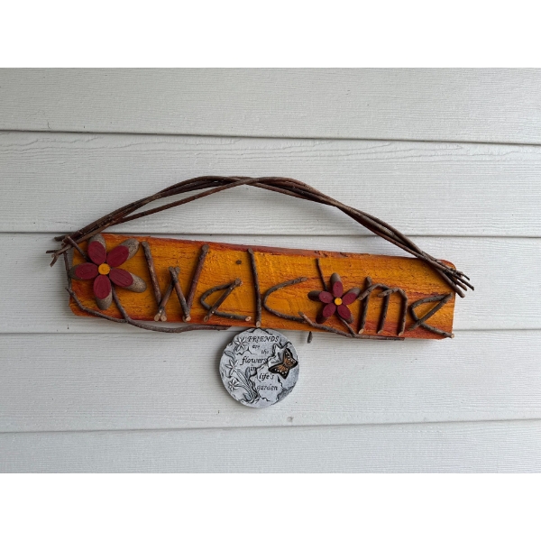 Yard Decor, 3 pcs, Largest is 40T 