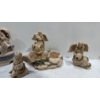 Image 3 : Collection of Angel Figures and Small Dog