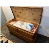 Image 2 : Beautiful cedar hope chest contents, not included very well built and taken care of 40 L 21 H 18D
