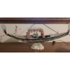 Image 3 : Decorative Asian Themed Lot Featuring Gondola, Lucky Cat, Lidded Box, and Diorama