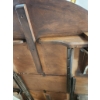 Image 5 : Wooden Dining Table (52 x 32 x 30) with Leaf and Four Chairs (17 x 18 x 32)