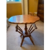 Image 1 : Antique Maple Side Table Few Rail Pieces Missing