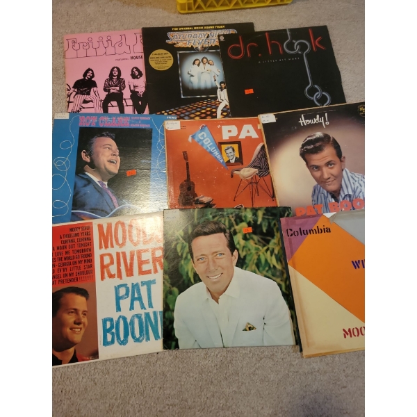 Vinyl Records Collection - Dr. Hook Saturday Night Fever Roy Clare & More