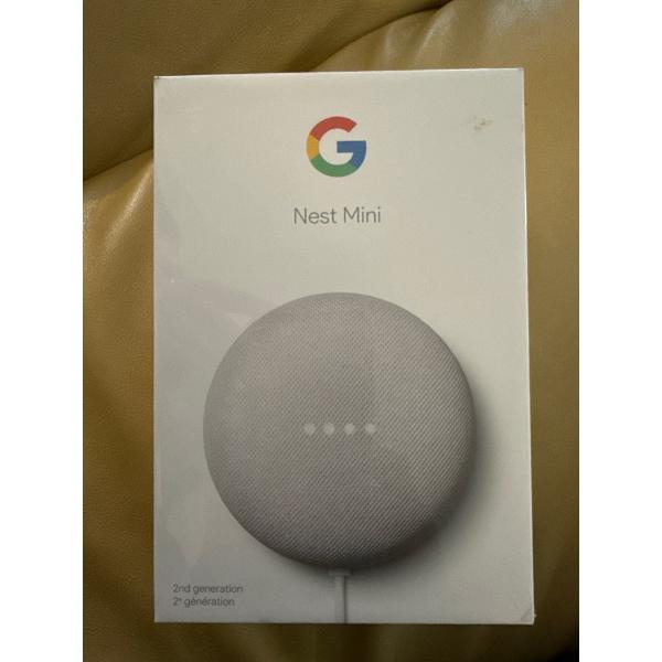 Google Nest Mini 2nd Generation, Unopened 