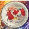 Image 1 : 2017 $5 Glow in the Dark Proudly Canadian Fine Silver Coin