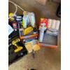 Image 3 : MISC. Garage Finds - Painting Supplies Dewalt 18V Driver Shop Paper Towel Dispenser & More