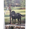 Image 2 : 1446/3000, "Waiting" Artist Maurade Baynton, 24 X 33 Framed Under Glass