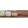 Image 10 : Ceremonial Smudging Materials and Rustic Straw Broom with Fantasy Charm