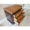 Image 4 : Stunning SHERRILL 3 Drawer End Table 26x13x23 w/ Gold Accents