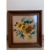 Image 1 : Embroidered Floral Art 12x12 (duplicate)