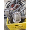 Image 2 : Bins w/ Work Lights and Some Extension Cords 