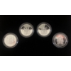 Image 2 : 2004 50-Cent Coin Set 92.5% Silver 37.2 Grams