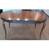 Image 7 : Elegant Gibbard Dinette Set  Table w/Two Leaves & Six Chairs  64"w x 41"d x 32"tall