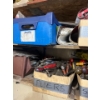 Image 3 : bottom 2 shelf of miscellaneous items, tools, screwdrivers, and so much more