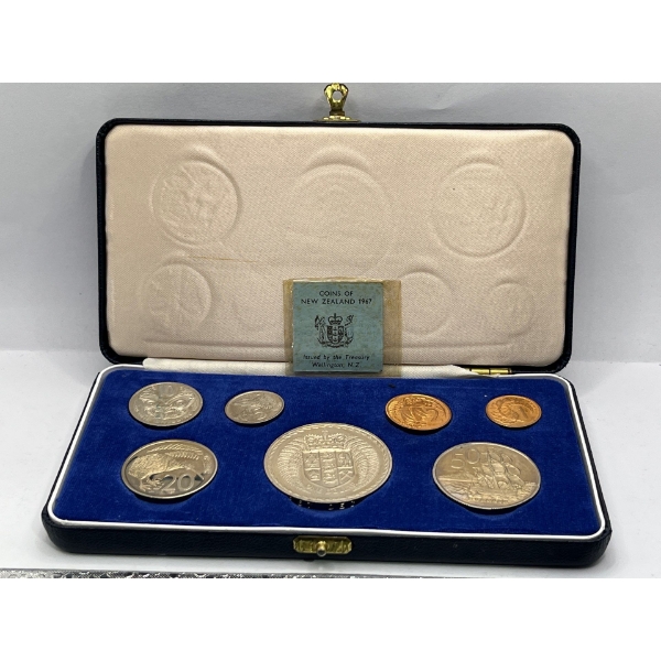 Coinage Of New Zealand 1967 No Silver