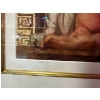Image 5 : Thomasz Rut titled AENEIA In color on woven paper, hand embellished with 24 karat gold leaf signed 