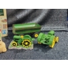 Image 2 : John Deere Collectibles, Vintage Tractor, Flare Box Wagon, Tins And Ceramics And More.