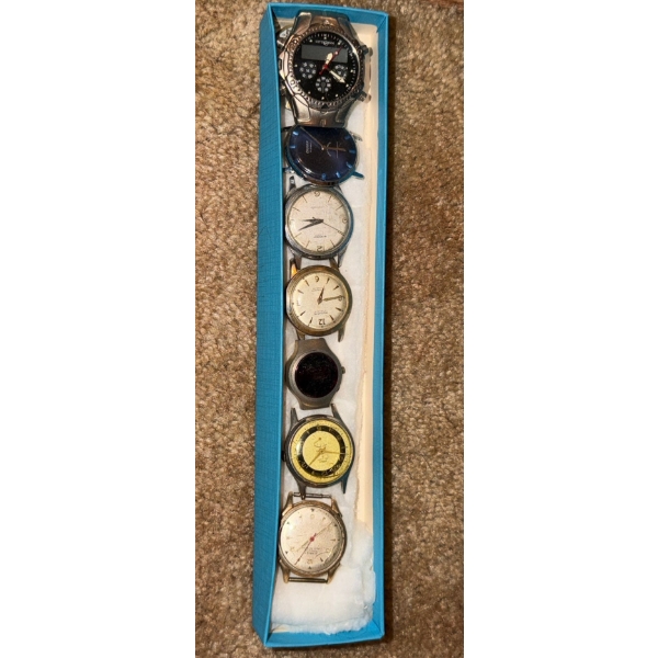 Assortment of Watch Faces/ No Straps: Marcellus, Cruiser, Westport, Rodania, Lado, Crest and More!