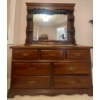 Image 1 : Vintage Vanity Style Dressing Table/Dresser  49"x17"x72"tall