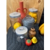 Image 2 : Kitchenware Lot with Induction Cooktop, Decorative Vessels, and Storage Jars