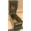 Image 4 : Metal Military Ammunition Box with Yellow Stencils