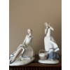 Image 1 : Teresa 'The Tulip Maiden' Fine Porcelain & 'Carnation Maiden' 