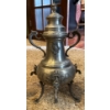 Image 6 : 95% Reines Zinn Pewter Rare Three Top Samovar (17T)  w/ Vintage Solid Metal Pitcher 