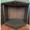 Image 3 : Wooden Bookcase with Cabinets and Matching Side Table