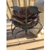 Image 2 : Outdoor Garden Lamp, Pedestal 28 h, Bird Feeders, Resin Chairs, Plastic Birdbath