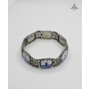 Image 2 :  Collection Of Vintage Dutch Delft Porcelain Costume Jewelry , 