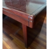 Image 6 : Thick High Quality Wooden Desk w/ Contents (Heavy, Bring Help) - 70W, 35D, 30T