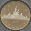 Image 3 : 1987 Canadian Specimen Set With 50% Silver Dollar 23.33 Grams