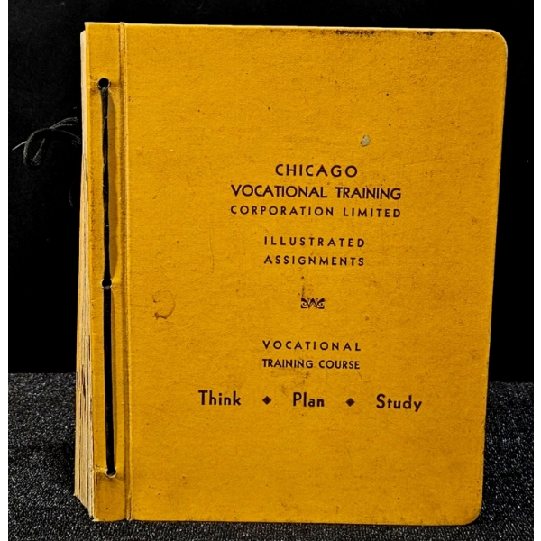 1948 Chicago Vocational Training Trades Skills Textbook 