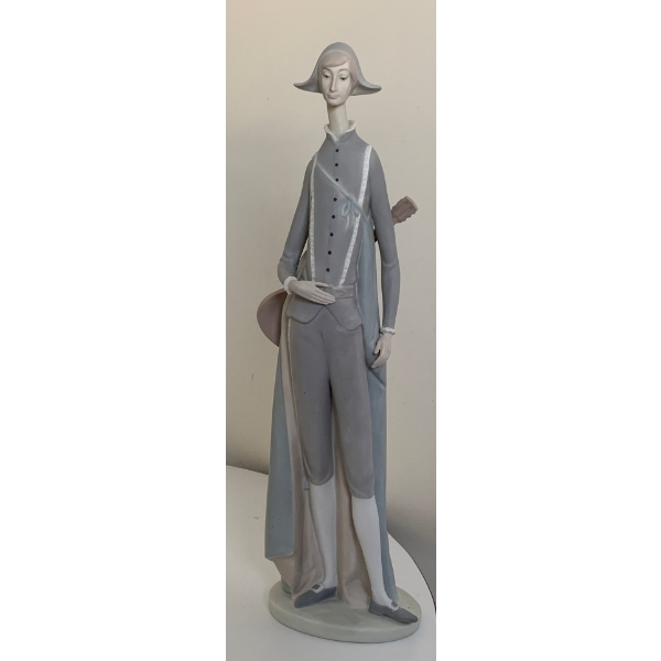 LLADRO Decorative Porcelain 'Troubadour' Figure - 17T 