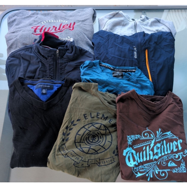 Men's Hoody & Tee Collection - Apprx Size M
