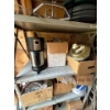 Image 3 : Metal shelf with hose mosquito net numerous disposable cups plates, forks knives, as well as several