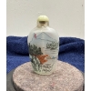 Image 2 : Fishing Scene Snuff Bottle with Spoon 3H