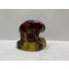 Image 2 : Chalk Bear Catching Fish Ashtray 7W