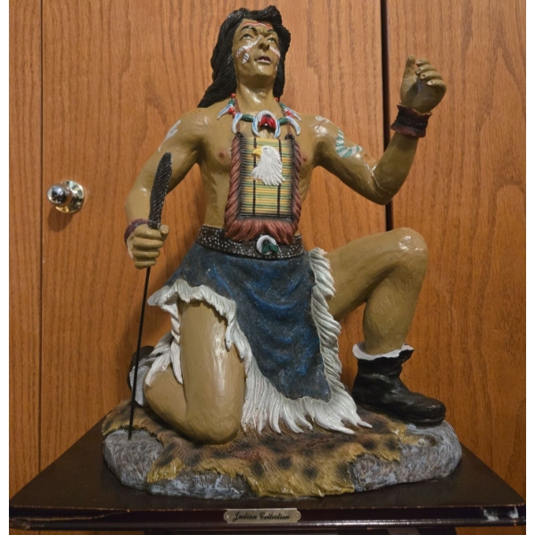 Indian Collection Plaster Statue 17T