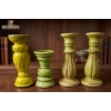 Image 3 : Four Ceramic Candle Holders