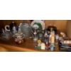 Image 1 : China Cabinet Finds - Crystal Servingware Tea Pot Table Decor & More