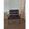 Stunning Spanish Chair - Genuine Leather - Borge Morgenson Inspired - 31x30x31